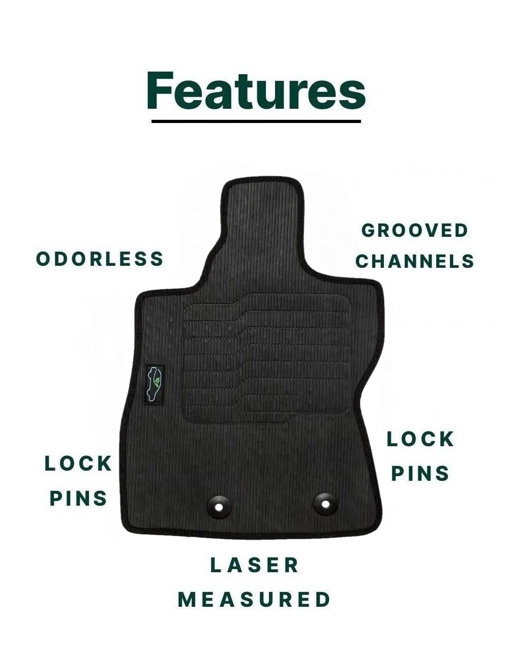 Floor Mats All Weather for 2024 2025 Subaru Crosstrek