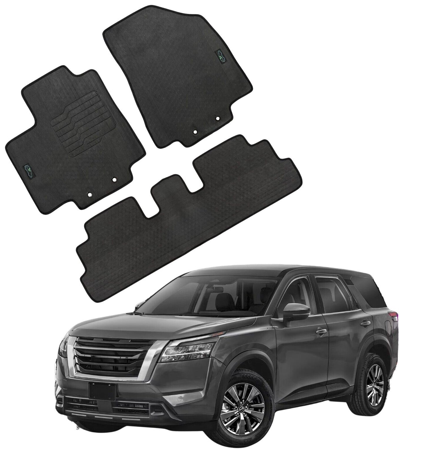 Floor Mats for 2022 to 2025 Nissan Pathfinder All-Weather