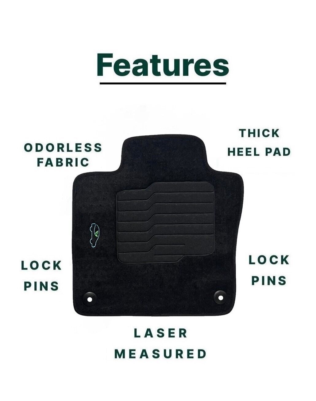 Carpet Floor Mats For 2018 to 2025 Volvo XC60