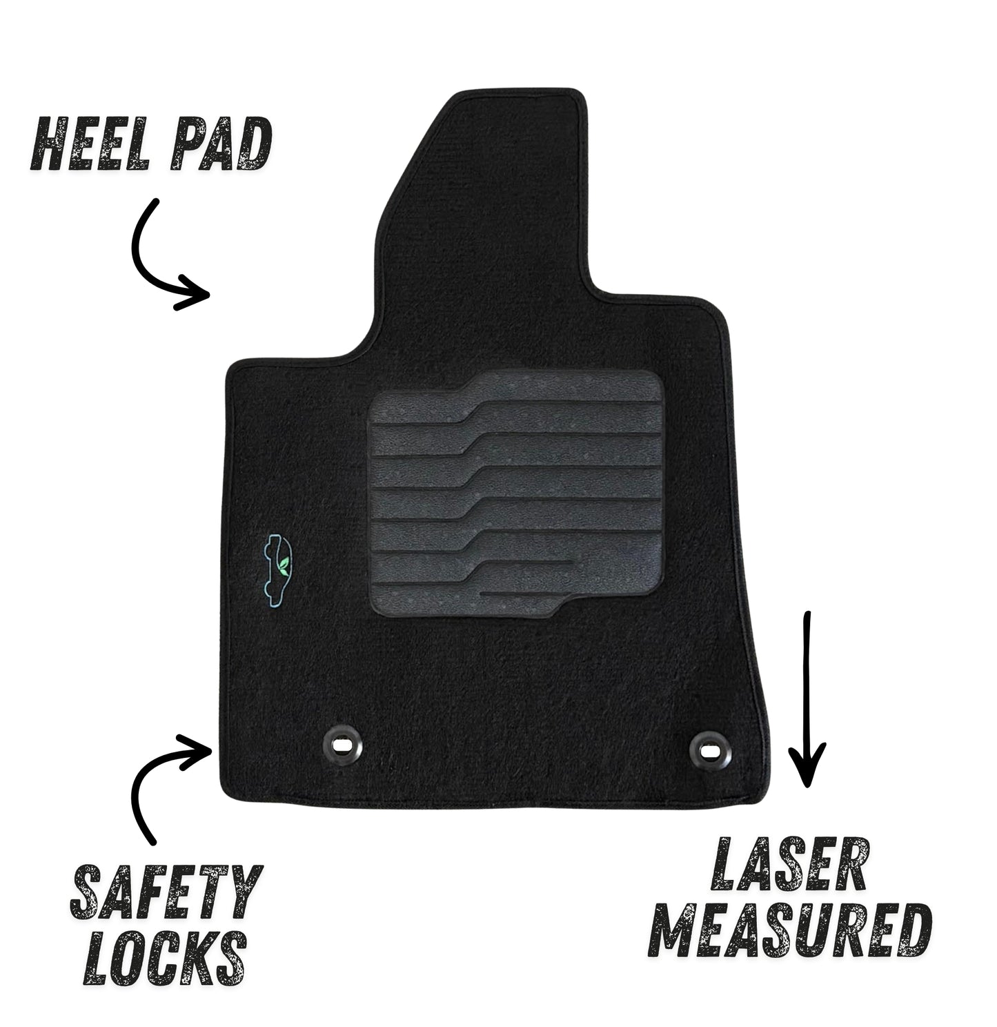 Carpet Floor Mats for 2014 to 2021 Toyota Tundra CrewMax Cab Models