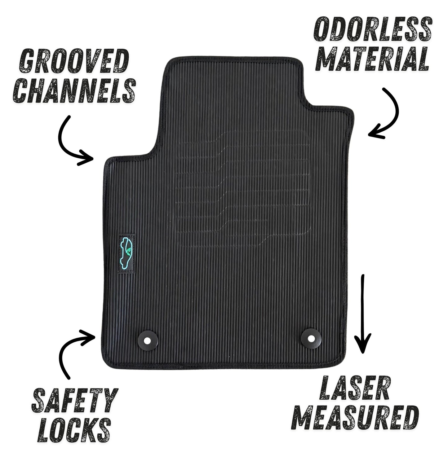 All Weather Floor Mats for 2019 to 2024 Nissan Armada / Infiniti QX80