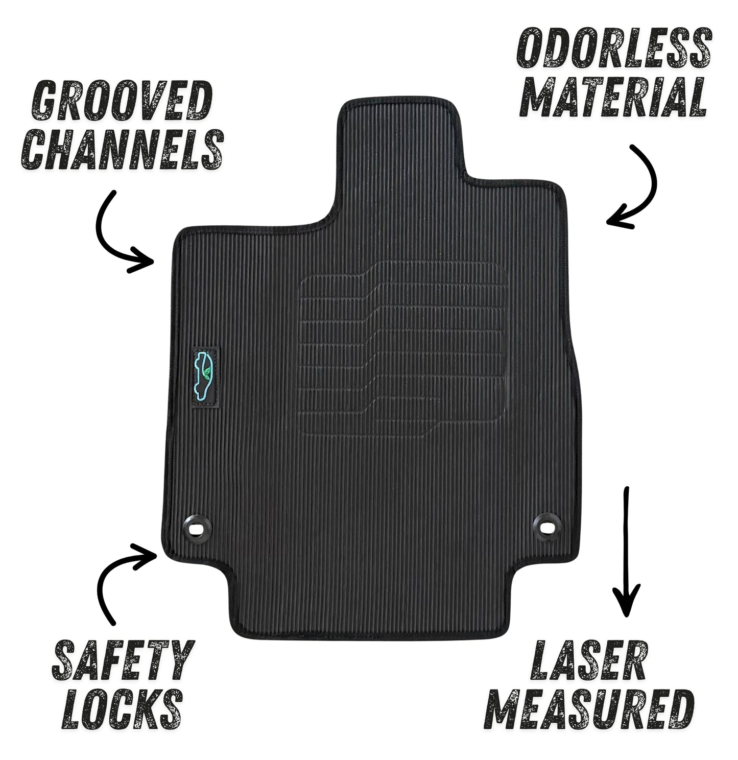 All Weather Floor Mats for 2018 to 2025 Honda Odyssey