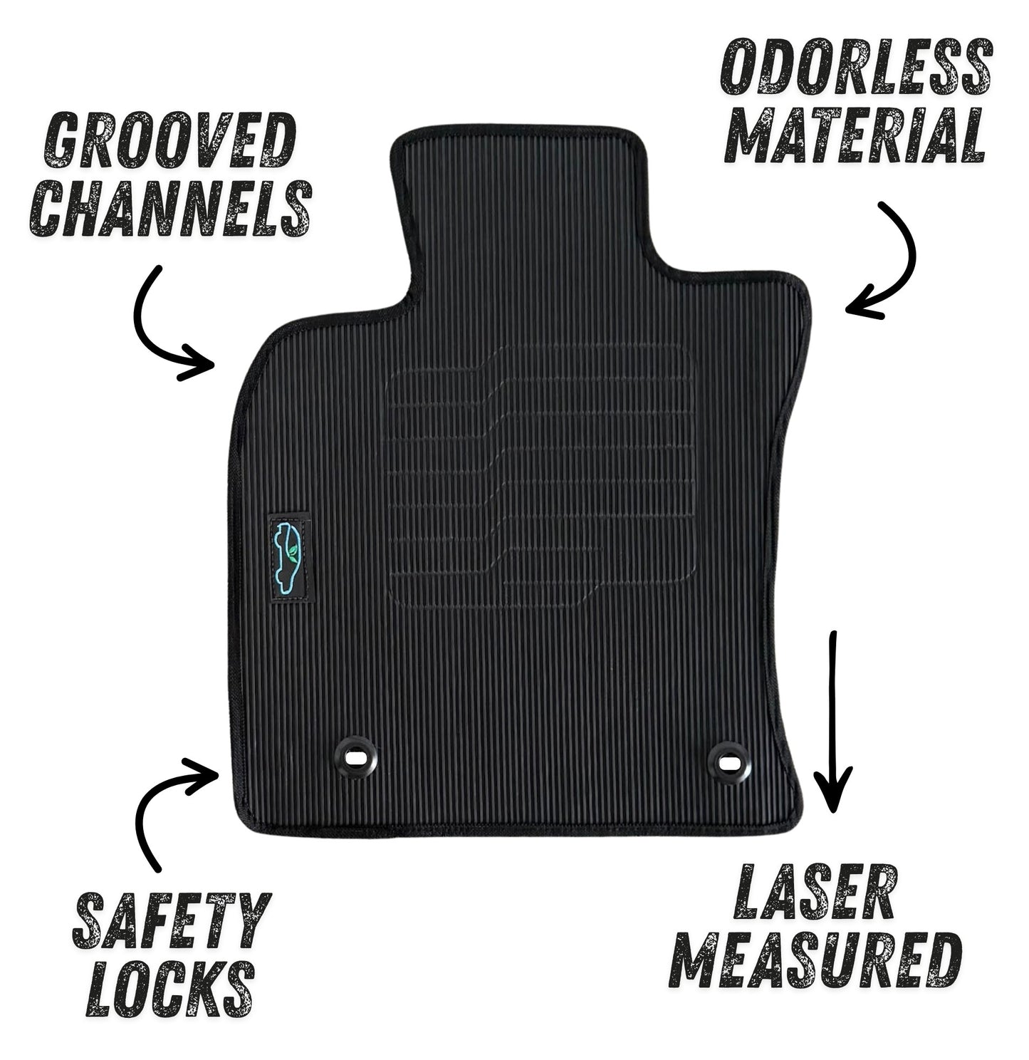 All-Weather Floor Mats for 2025 to 2026 Toyota Camry