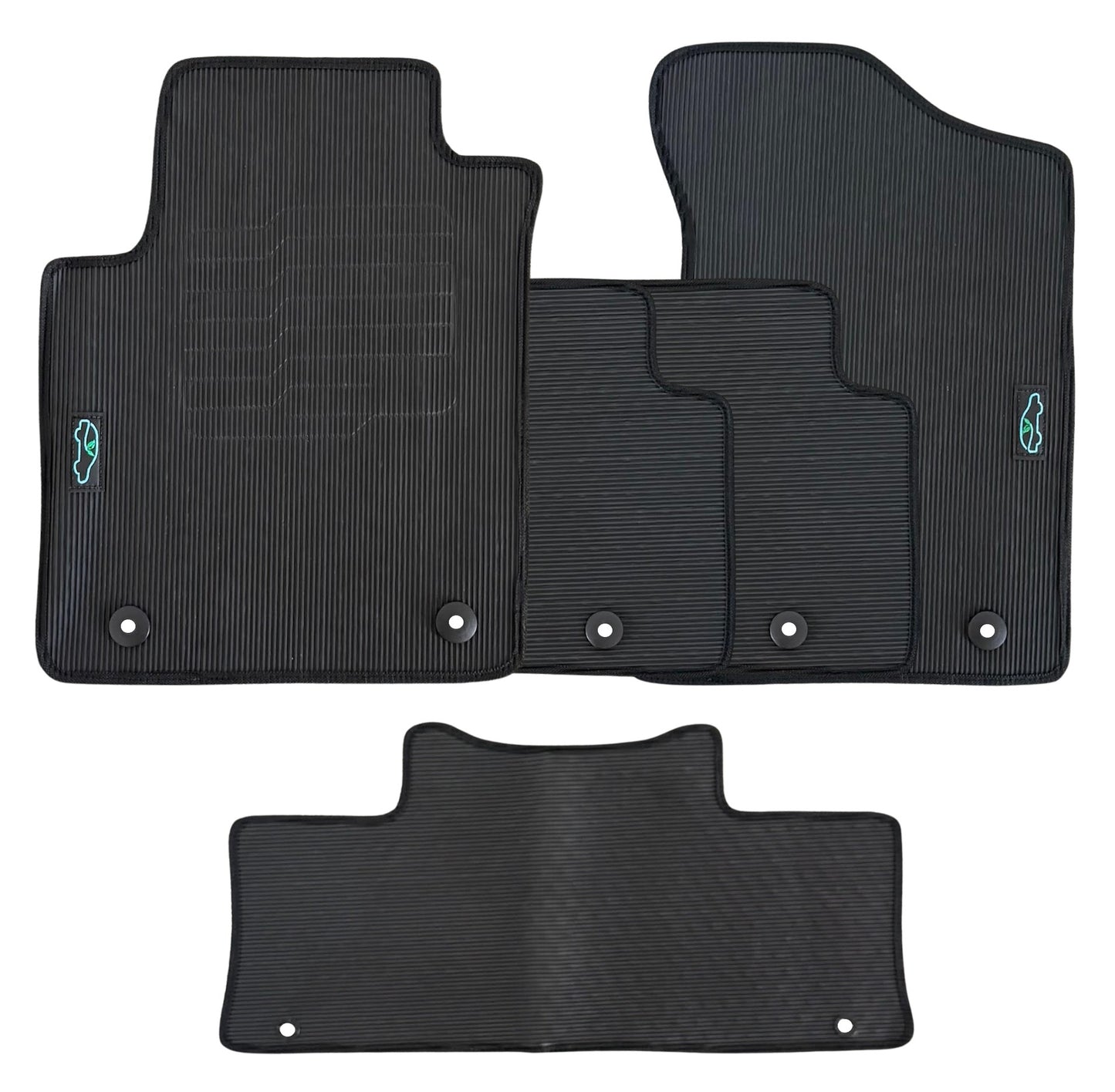 All Weather Floor Mats for 2019 to 2024 Nissan Armada / Infiniti QX80