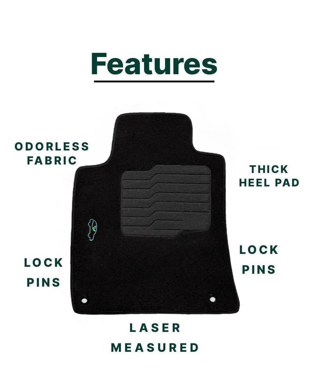 Carpet Floor Mats for 2019 to 2025 Nissan Altima
