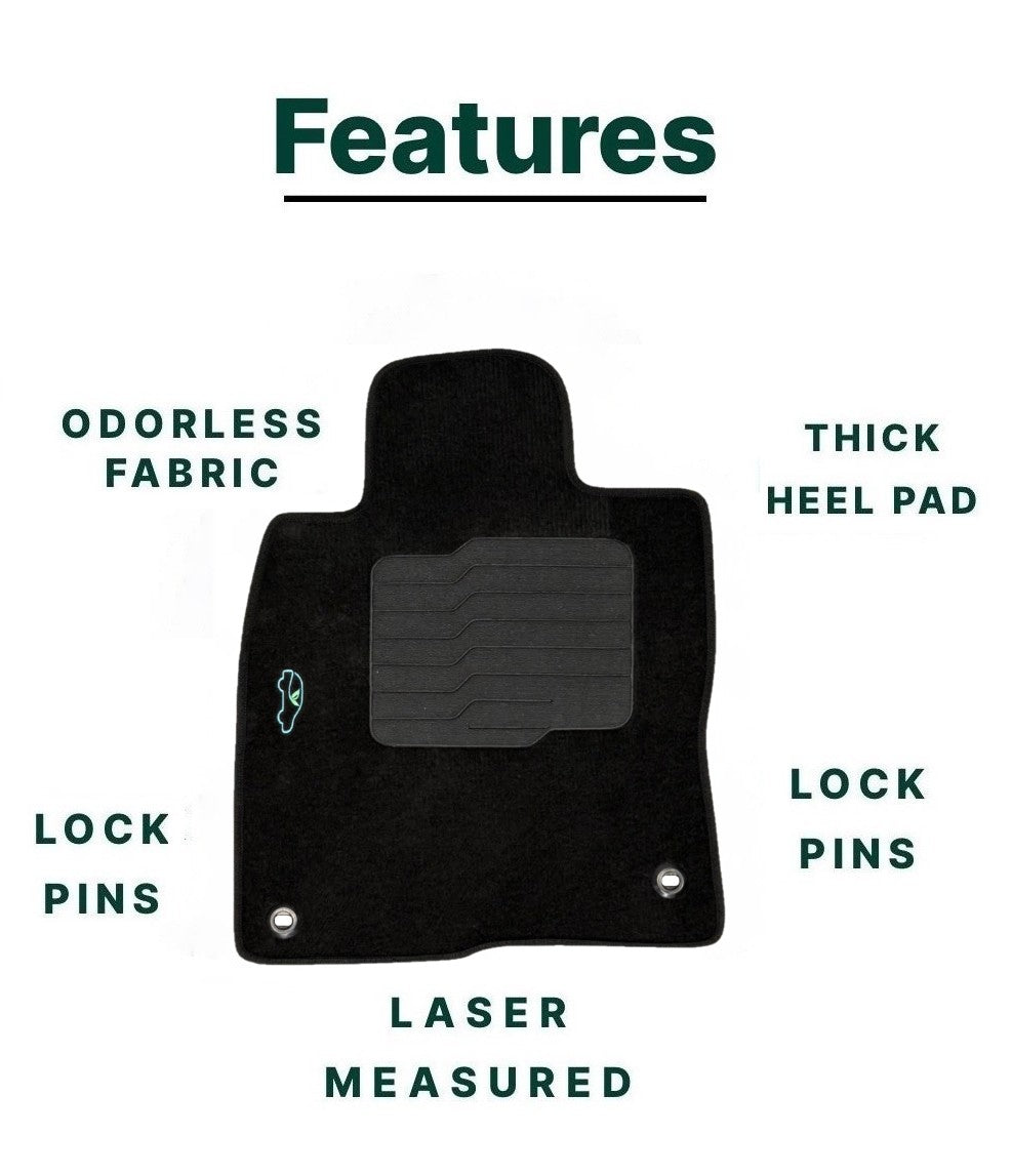 Carpet Floor Mats for 2022 to 2025 Honda Civic