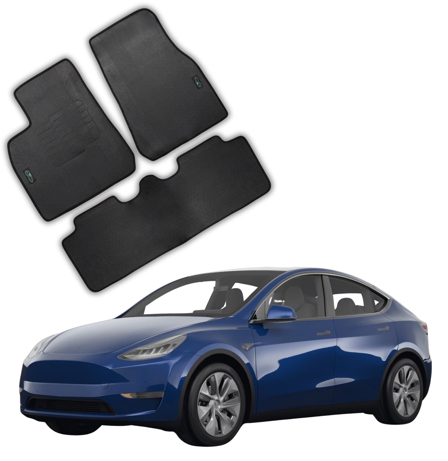 All Weather Floor Mats for 2020 to 2025 Tesla Model Y