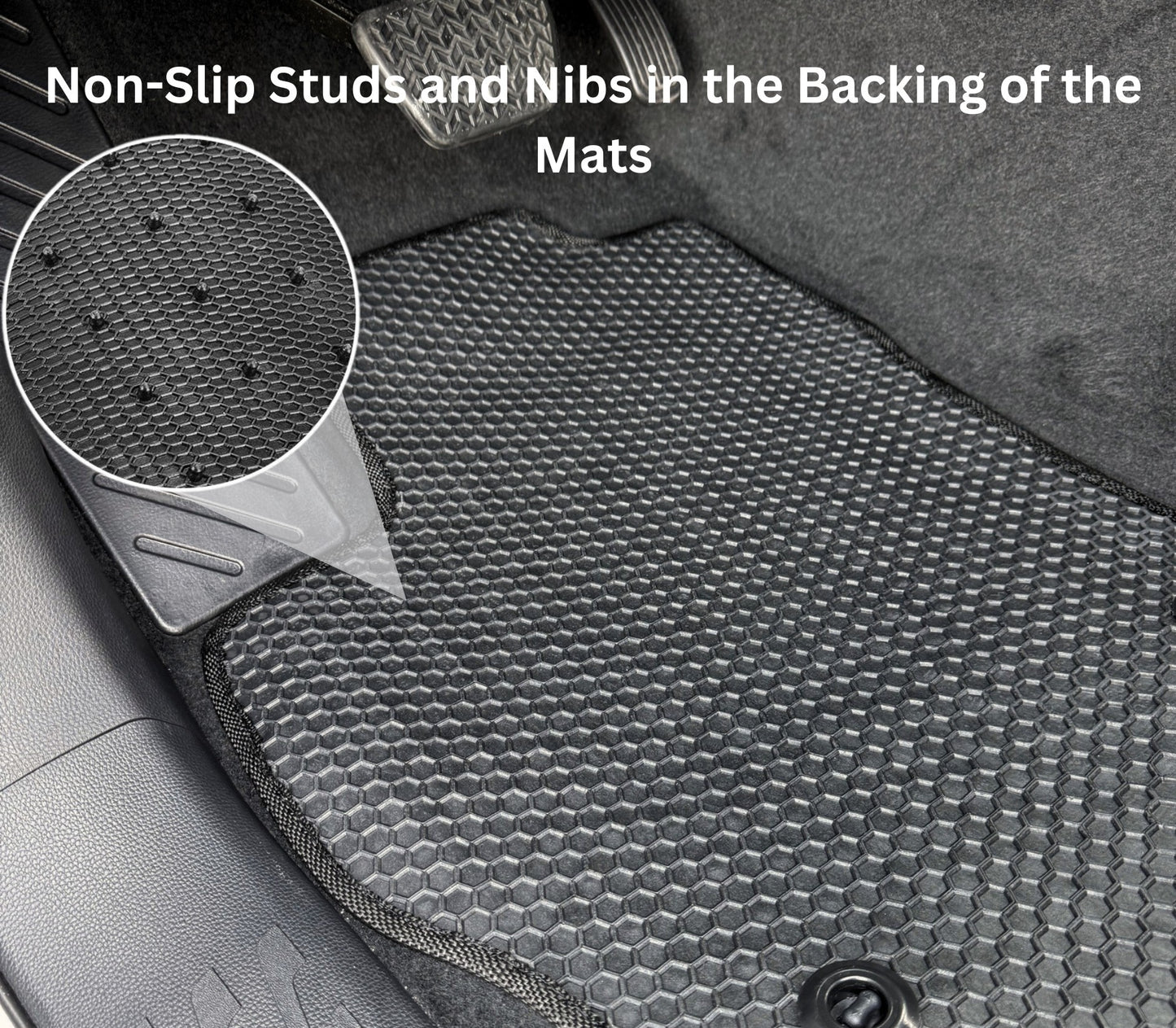 All Weather Honeycomb Floor Mats for 2010 to 2017 Chevrolet Equinox / GMC Terrain