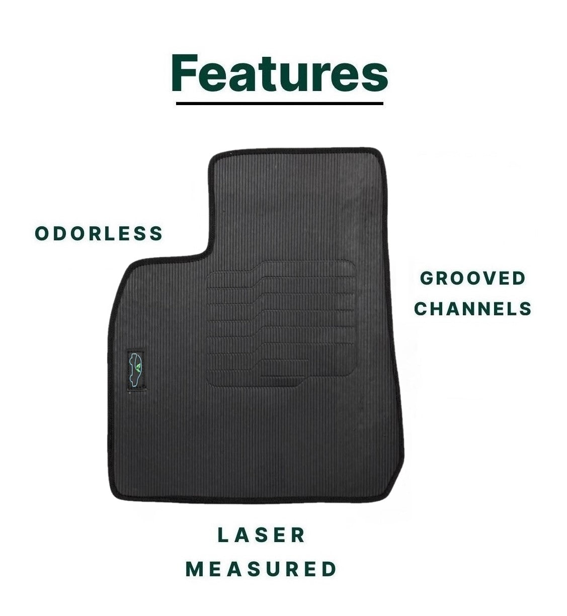 All Weather Floor Mats for 2020 to 2025 Tesla Model Y