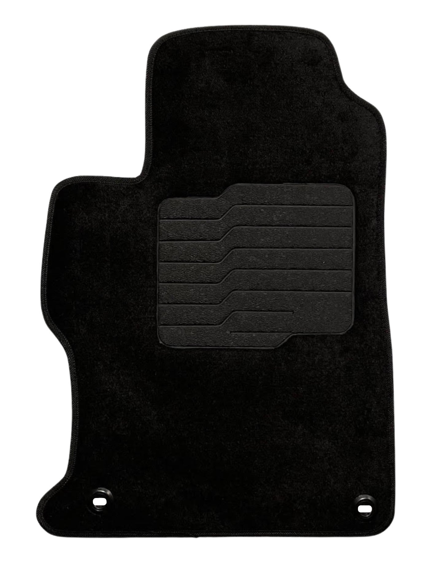 Carpet Floor Mats for 2012 to 2015 Honda Civic, Front and Rear, Black