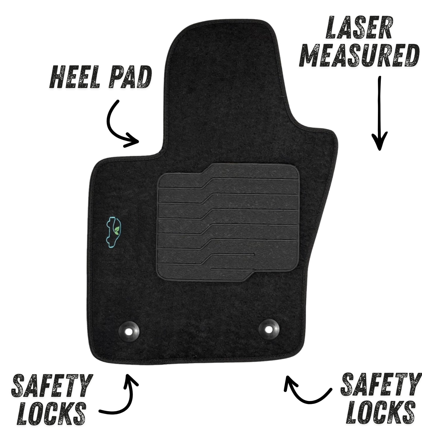 Carpet Floor Mats for 2015 to 2023 Jeep Renegade