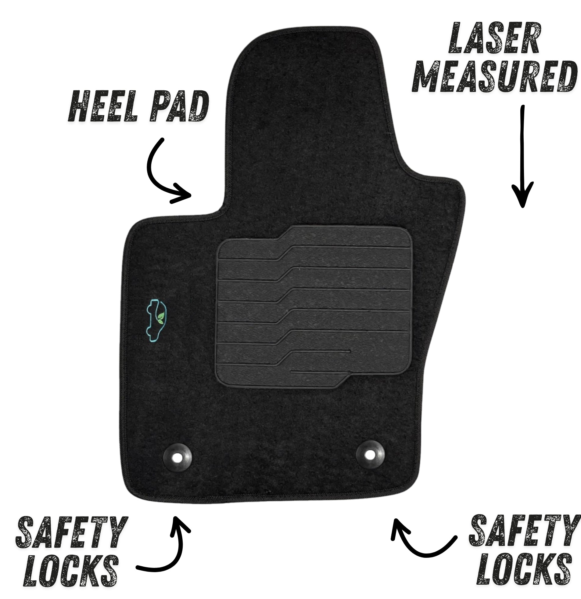 Carpet Floor Mats for 2015 to 2023 Jeep Renegade