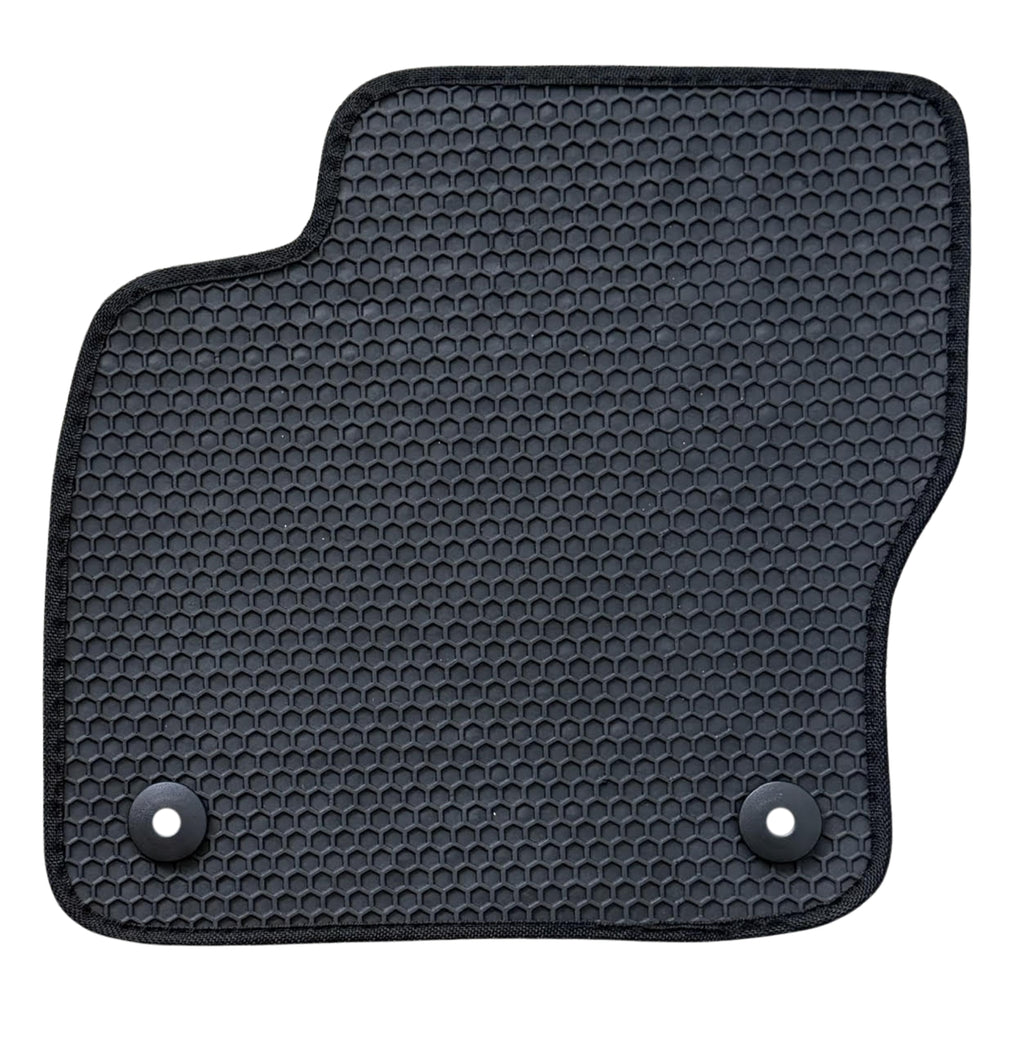 All Weather Honeycomb Floor Mats for 2012 to 2018 Ford Focus, Front and Rear