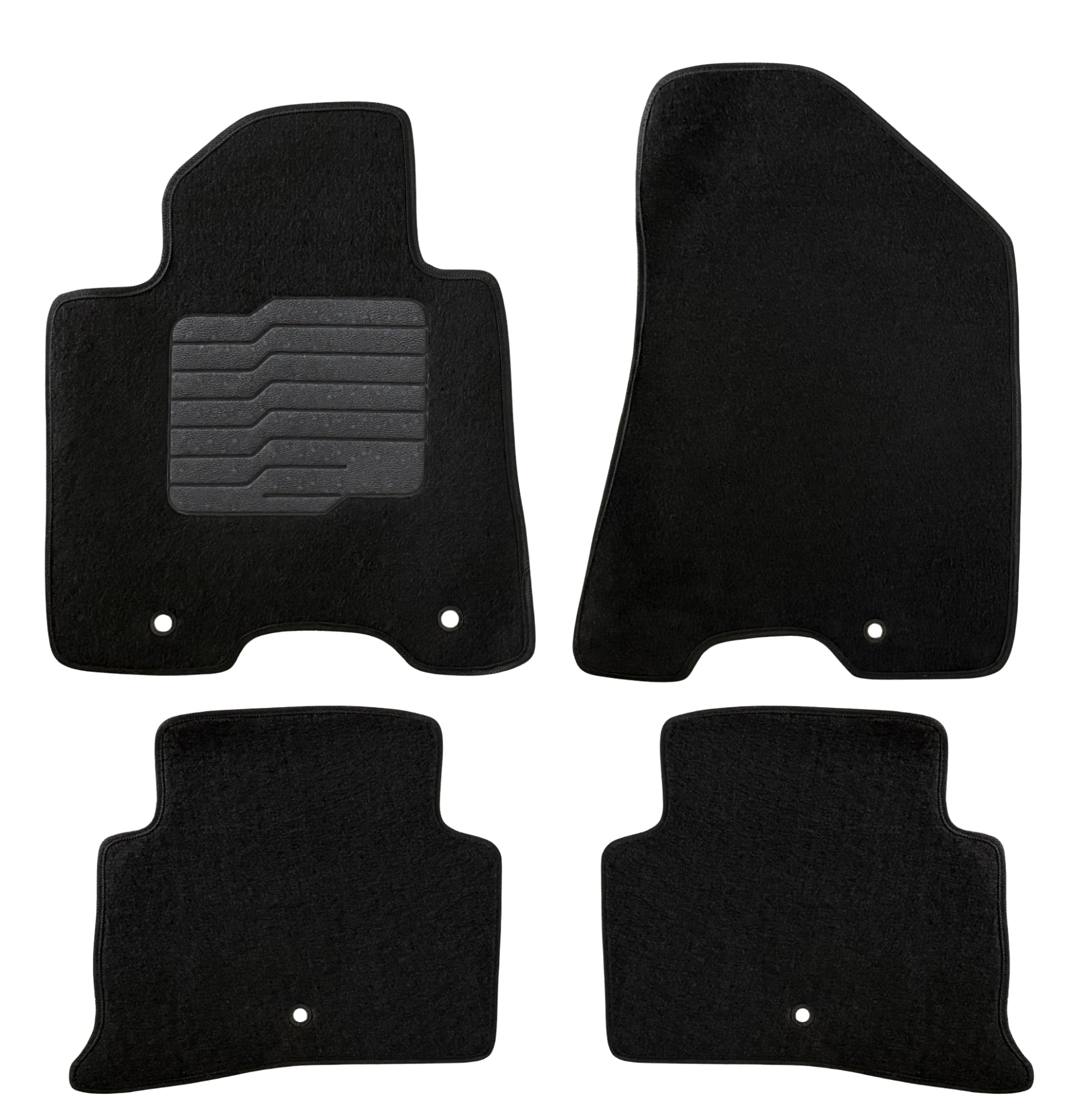 Carpet Floor Mats for 2017 to 2022 Kia Sportage / 2019 to 2021 Hyundai Tucson, Front and Rear