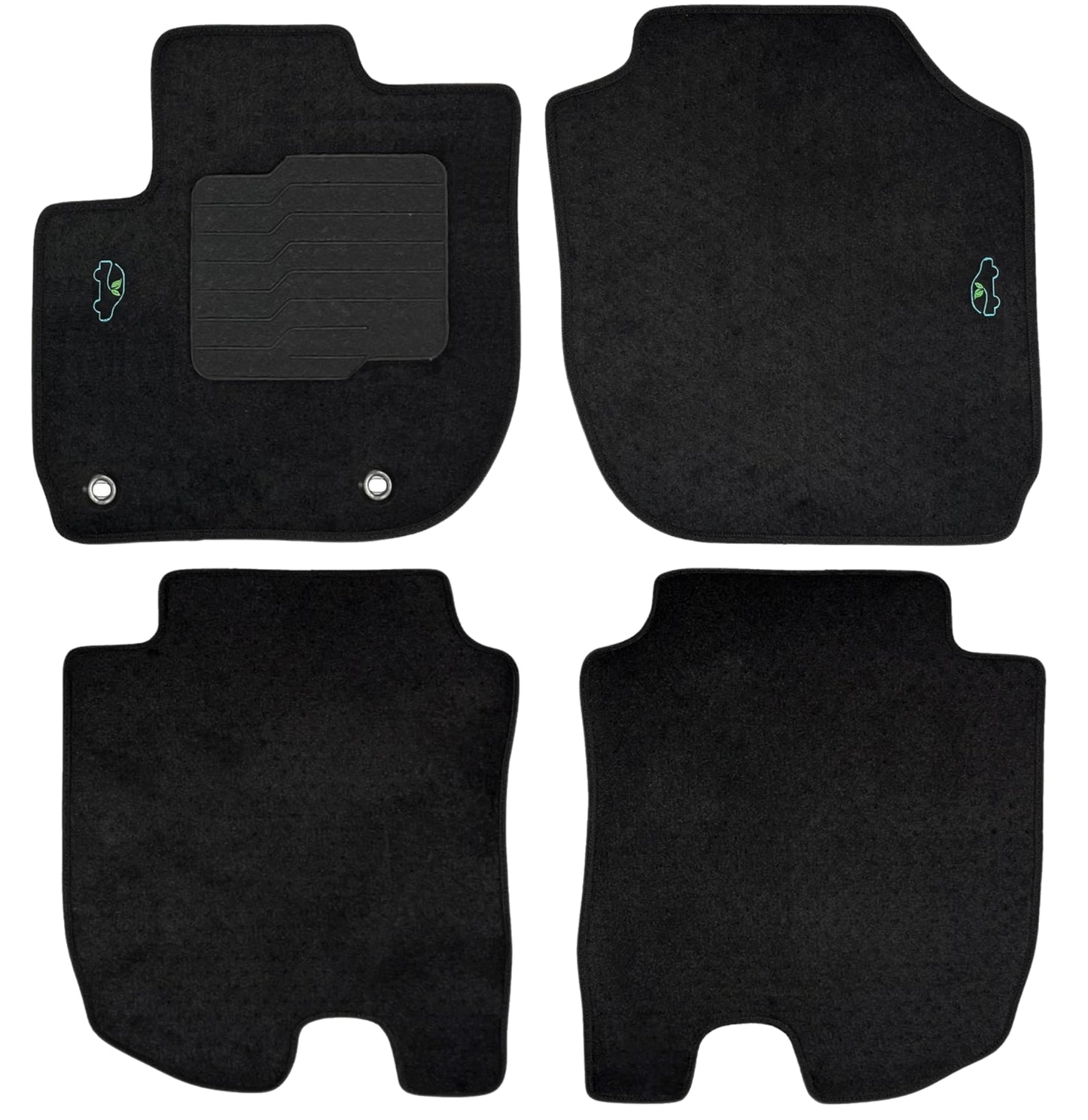 Carpet Floor Mats for 2016 to 2022 Honda HRV / 2015 to 2020 Honda Fit