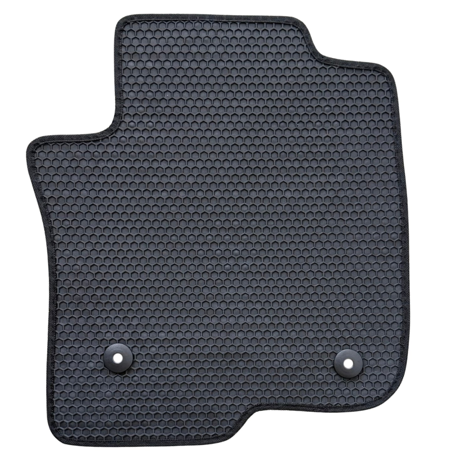 All Weather Honeycomb Floor Mats for 2021 to 2026 GMC Yukon, Chevrolet Tahoe, Suburban, Cadillac Escalade, Front and Rear, Black