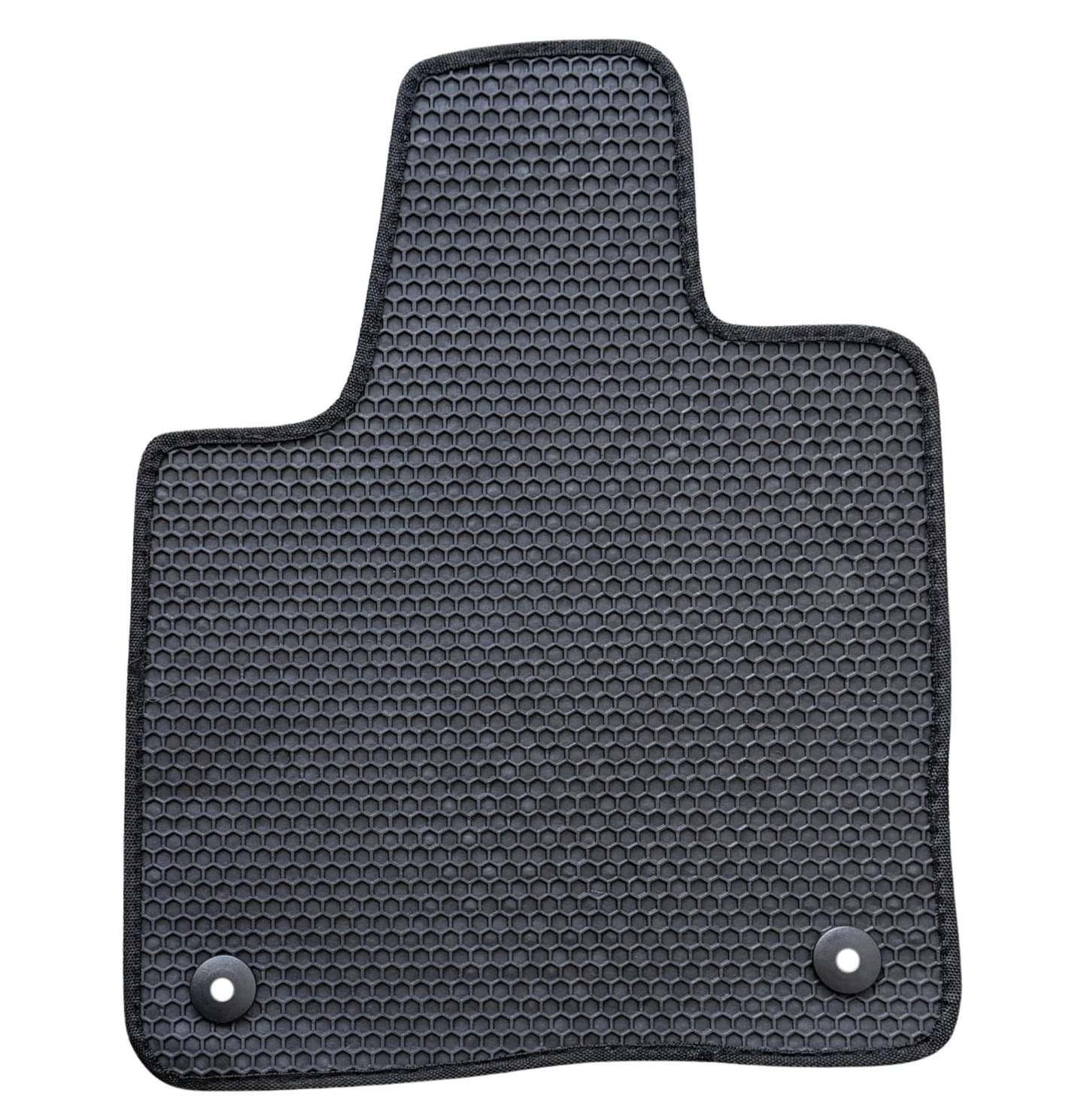 All Weather Honeycomb Floor Mats for 2024 to 2026 Lincoln Nautilus, Front and Rear, Black