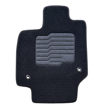 Carpet Floor Mats for 2023 to 2026 Toyota Crown, Front and Rear, Black