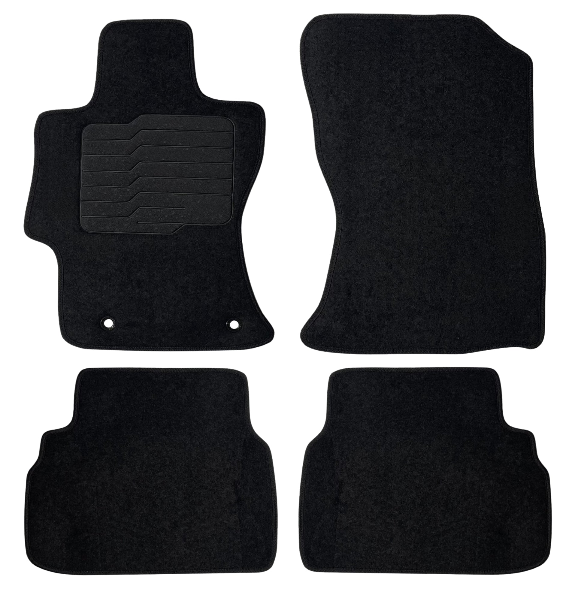 Carpet Floor Mats For 2018 to 2023 Subaru Crosstrek 2017 to 2023 Subaru Impreza, Front and Rear