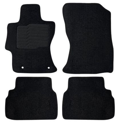 Carpet Floor Mats For 2018 to 2023 Subaru Crosstrek 2017 to 2023 Subaru Impreza, Front and Rear