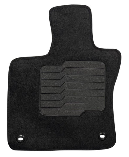 Carpet Floor Mats For 2023 to 2026 Toyota Prius, Front and Rear, Black