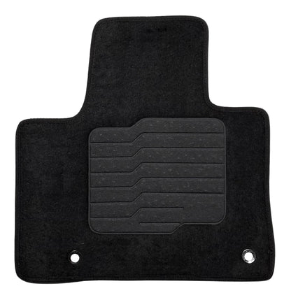 Carpet Floor Mats for 2021 to 2023 Hyundai Santa Fe PHEV (Not for Gas Models), Front and Rear, Black