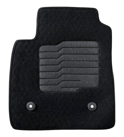 Carpet Floor Mats for 2021 to 2026 Chevrolet Trailblazer AWD, Front and Rear, Black