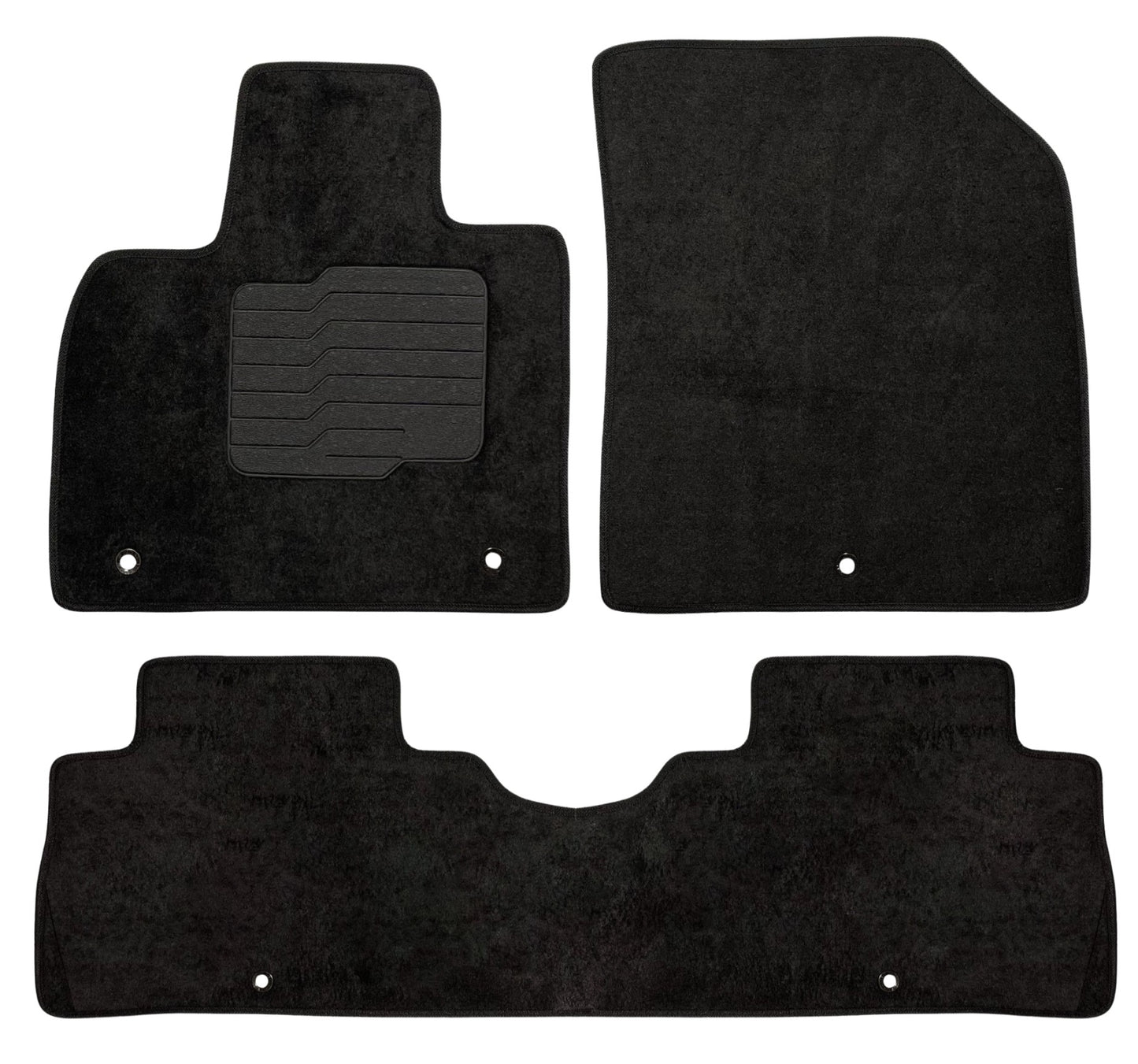 Carpet Floor Mats For 2020 to 2025 Hyundai Palisade, Front and Rear