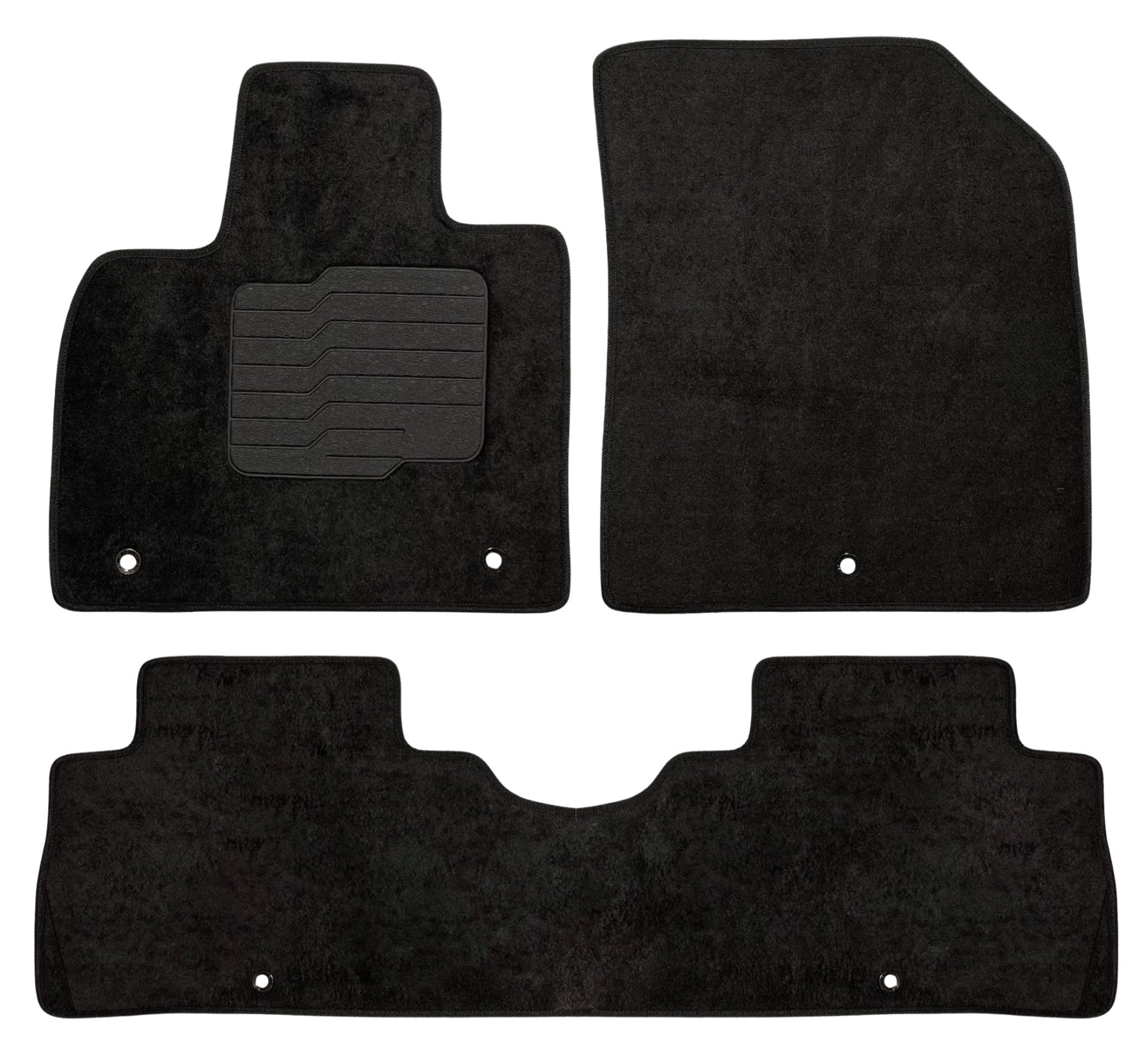 Carpet Floor Mats For 2020 to 2025 Hyundai Palisade, Front and Rear
