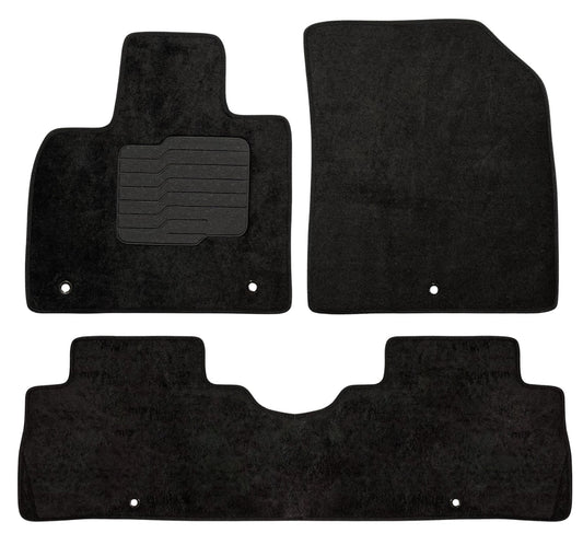 Carpet Floor Mats For 2020 to 2025 Hyundai Palisade, Front and Rear
