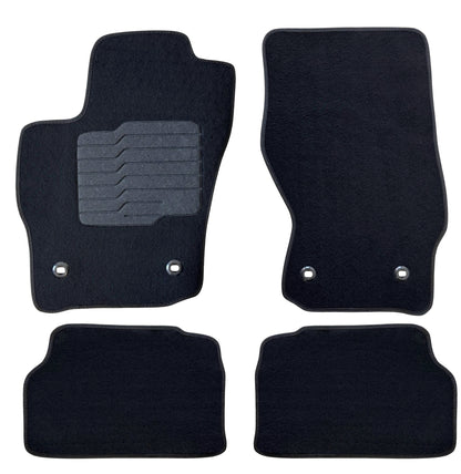 Carpet Floor Mats for 2024 to 2026 Toyota Tacoma, Front and Rear
