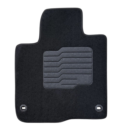 Carpet Floor Mats for 2023 to 2026 Honda HR-V, Front and Rear, Black