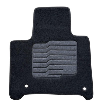 Carpet Floor Mats for 2024 to 2026 Hyundai Santa Fe, Full Set (Front, Rear and 3rd Row), Black