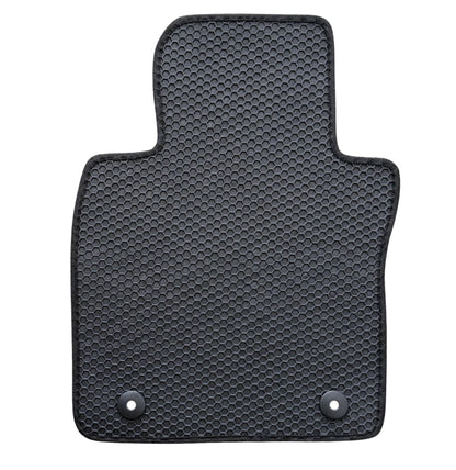 All Weather Honeycomb Floor Mats for 2023 to 2026 Mazda CX-50 (Not Hybrid), Front and Rear, Black