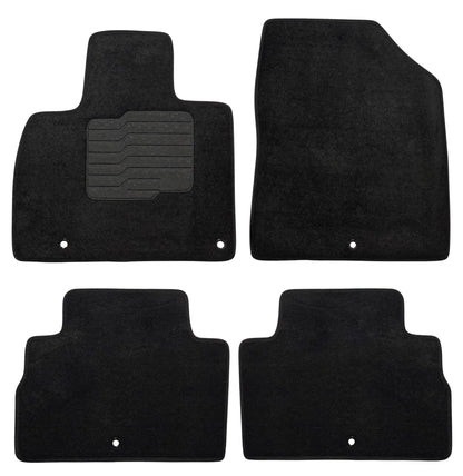 Carpet Floor Mats For 2020 to 2025 Kia Telluride, Front and Rear