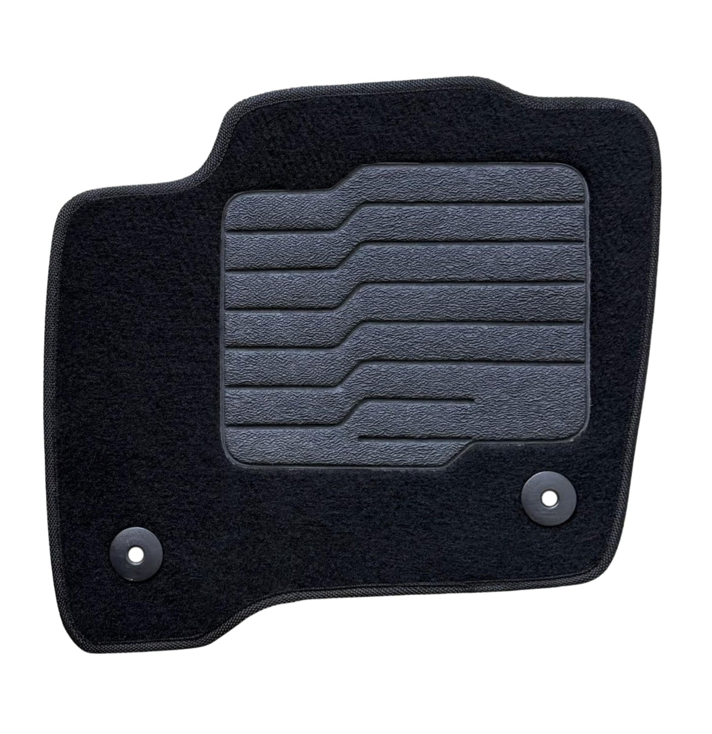 Carpet Floor Mats for 2019 to 2023 Lincoln Nautilus, Front and Rear, Black