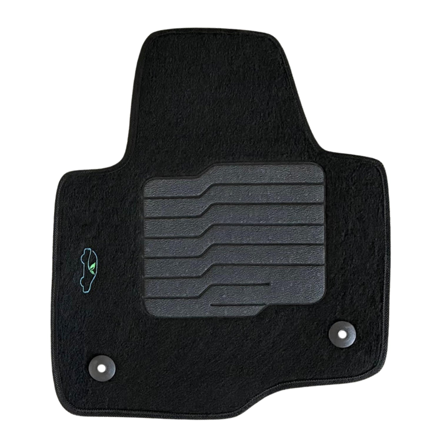 Carpet Floor Mats for 2018 to 2024 Ford Expedition, front and Rear, Black