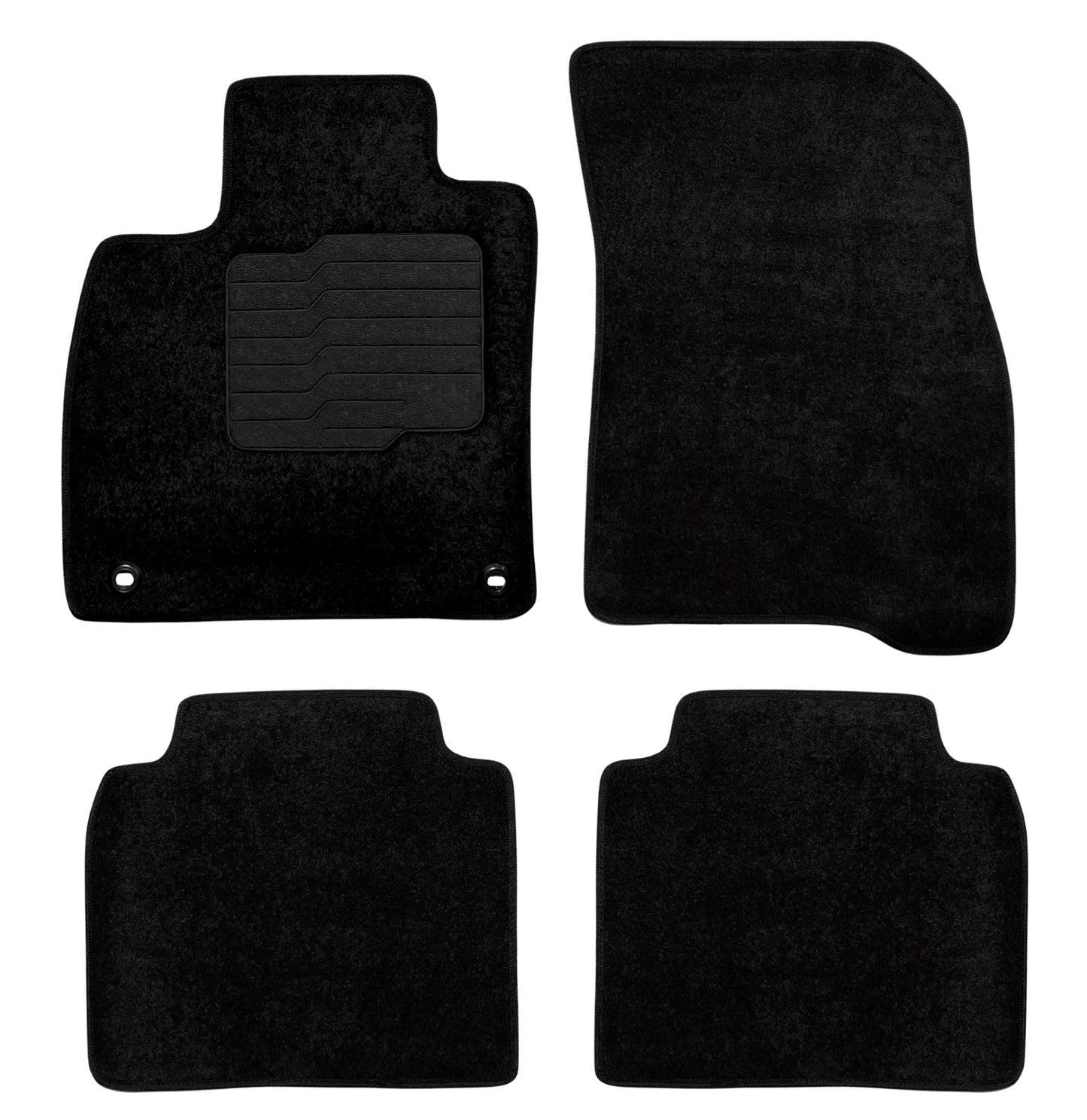 Carpet Floor Mats for 2023 to 2026 Honda Accord, Front and Rear
