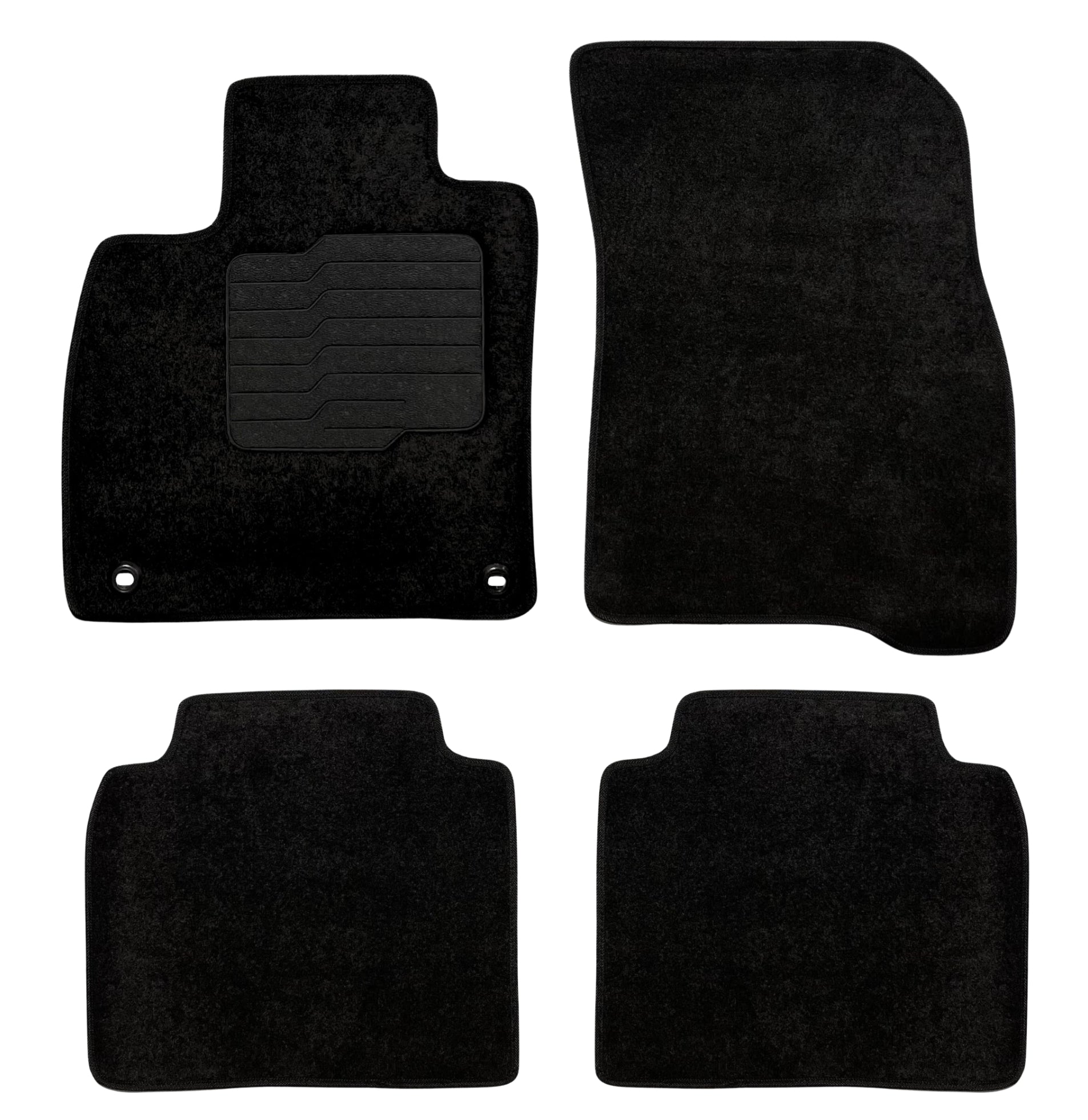 Carpet Floor Mats for 2023 to 2026 Honda Accord, Front and Rear