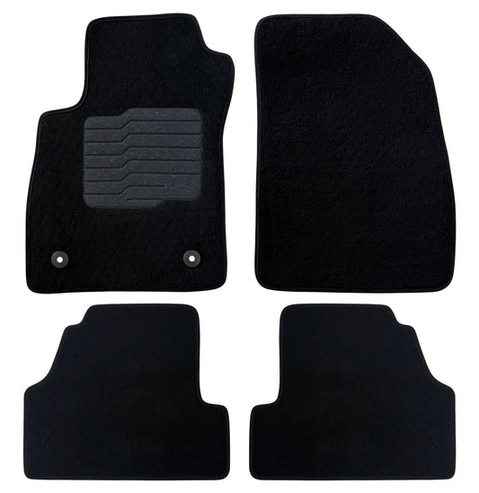 Carpet Floor Mats For 2013 to 2023 Chevrolet Trax & Buick Encore, Front and Rear