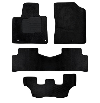Carpet Floor Mats for 2021 to 2026 Kia Sorento Full 3-Row Set (Not for Hybrid Models), Front and Rear