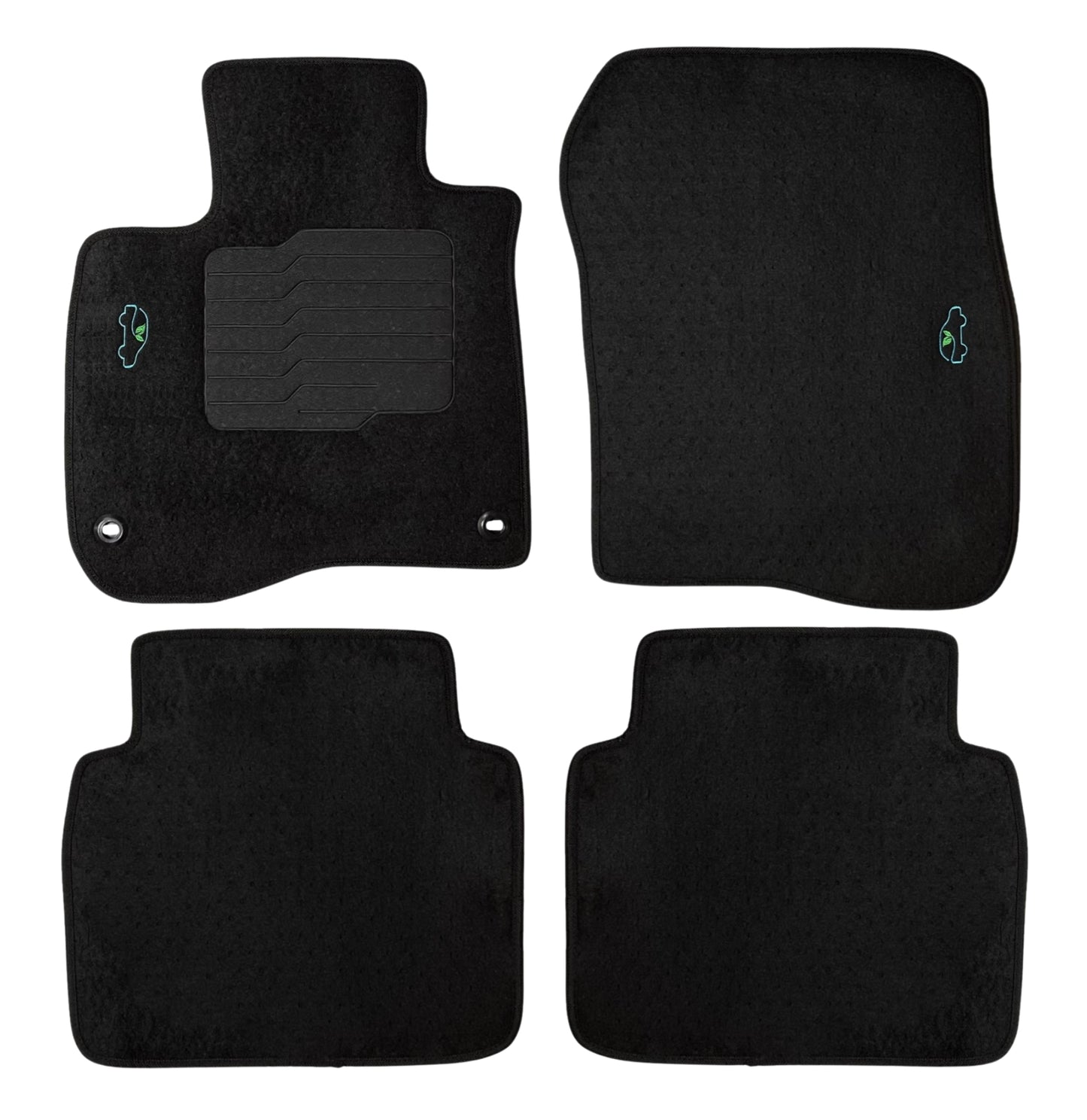Carpet Floor Mats for 2017 to 2022 Honda CR-V, Front and Rear