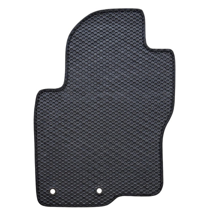 All Weather Honeycomb Floor Mats for 2011 to 2021 Nissan Frontier Crew Cab