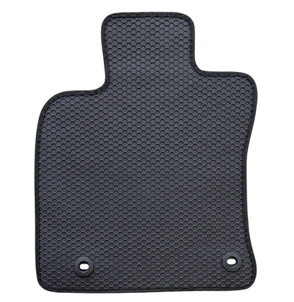 All Weather Honeycomb Floor Mats for 2019 to 2025 Lexus ES350/ES300h, Front and Rear, Black