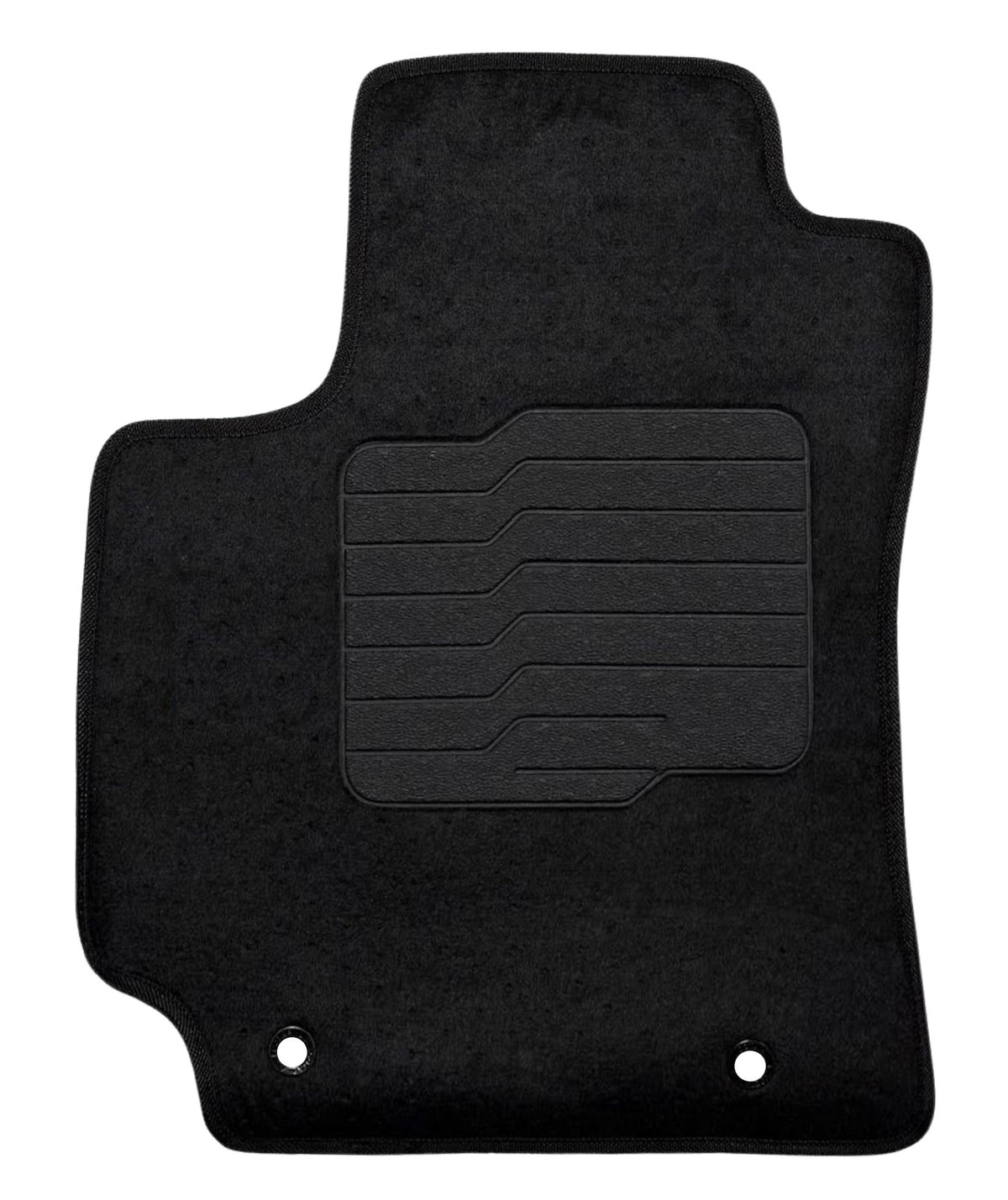 Carpet Floor Mats for 2024 to 2026 Hyundai Kona, Front and Rear, Black (Not for Electric Models)