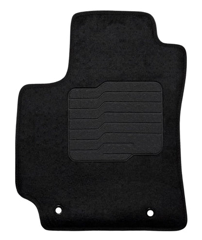 Carpet Floor Mats for 2024 to 2026 Hyundai Kona, Front and Rear, Black (Not for Electric Models)