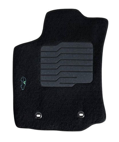 Carpet Floor Mats for 2016 to 2023 Toyota Tacoma Double Cab (Automatic Only)