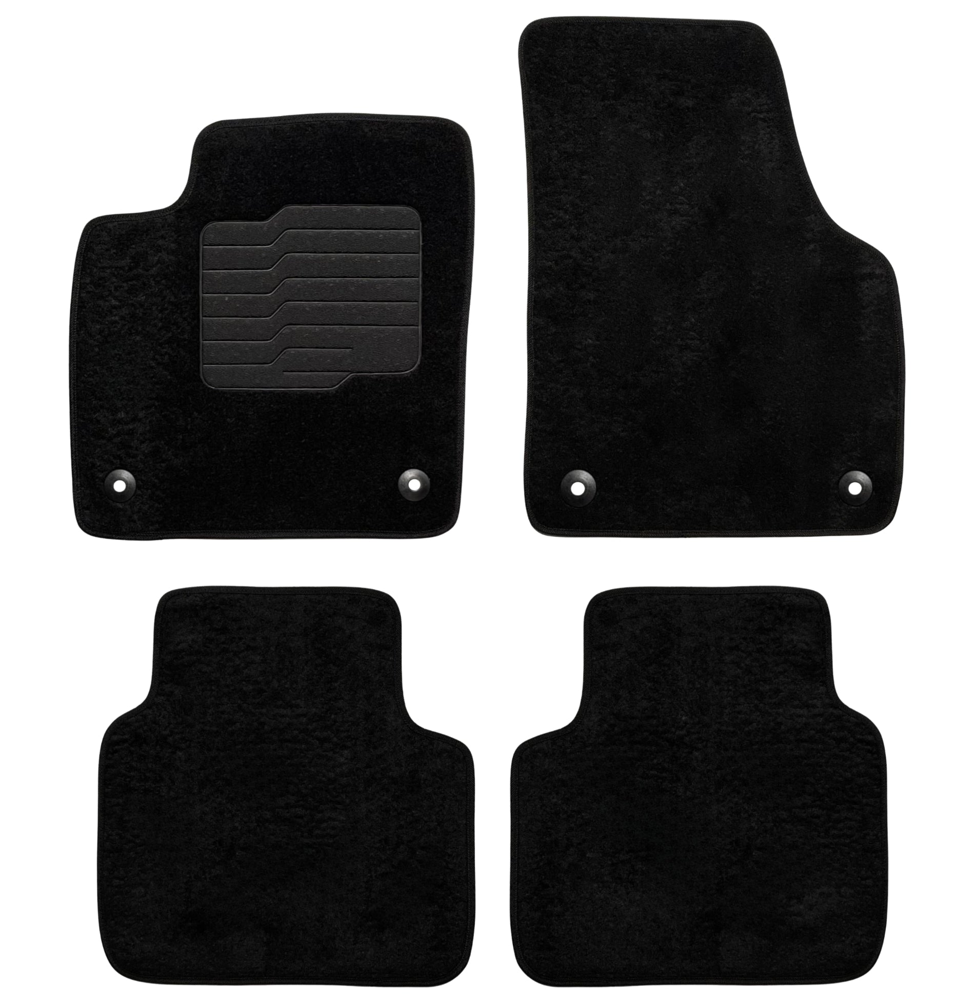 Carpet Floor Mats For 2018 to 2026 Volkswagen Atlas / Atlas Cross Sport