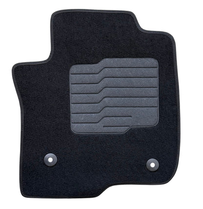 Carpet Floor Mats for 2021 to 2026 GMC Yukon, Chevrolet Tahoe, Suburban, Cadillac Escalade, Front and Rear, Black