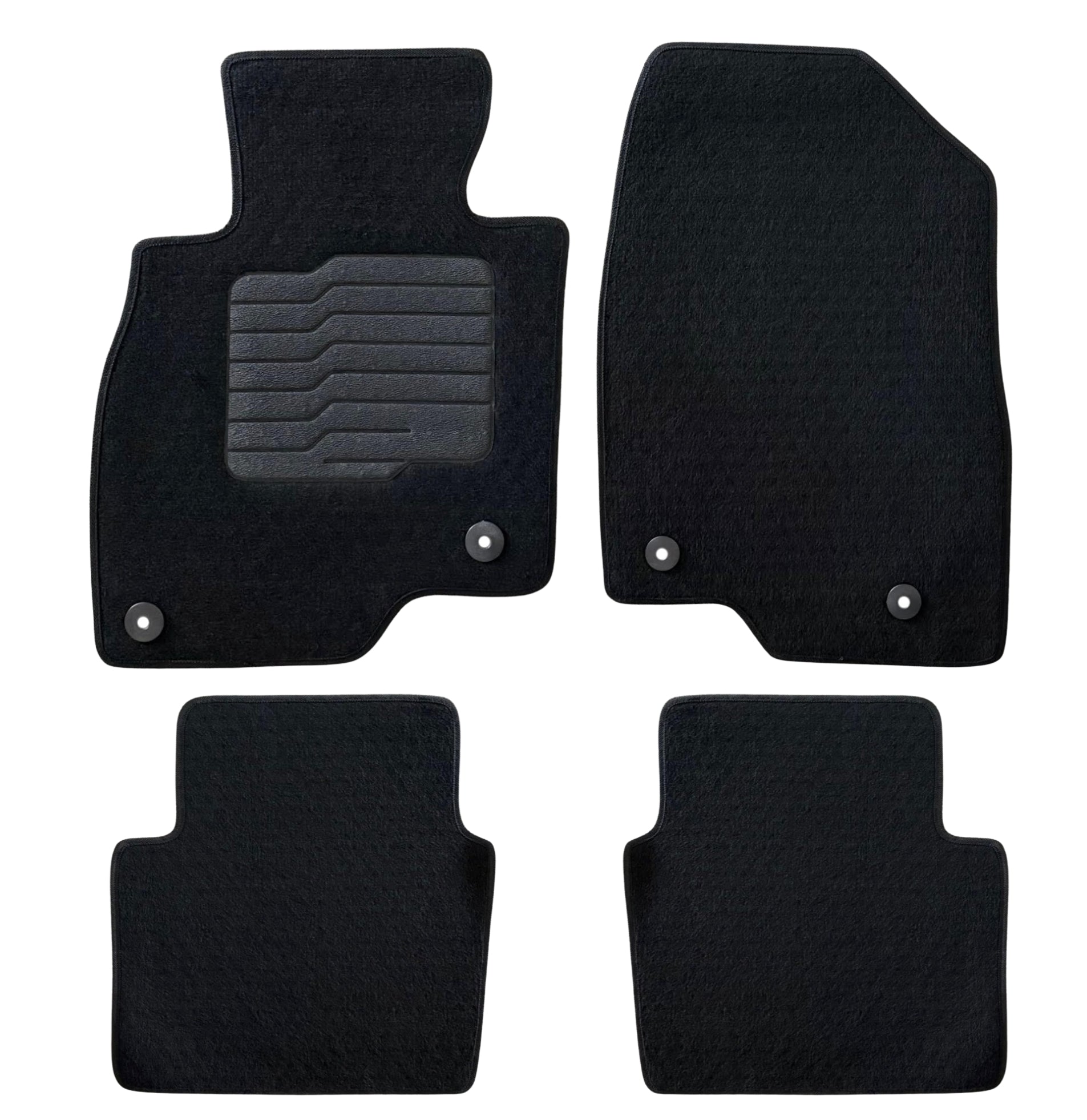 Carpet Floor Mats for 2014 to 2021 Mazda 6, Front and Rear